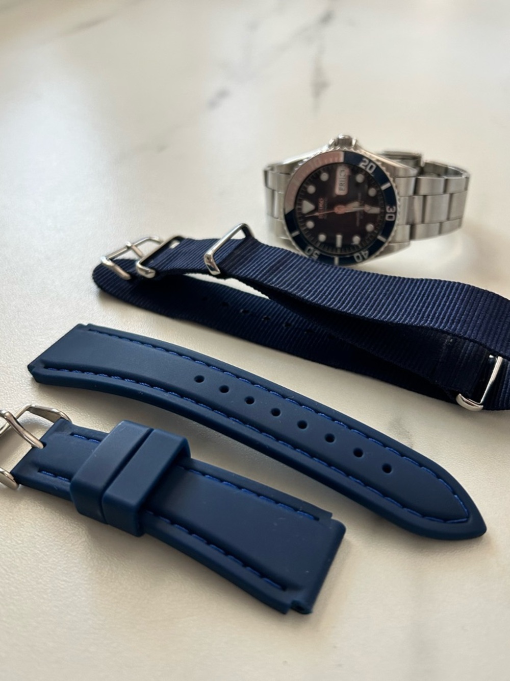 Seiko Automatic SKX025 Dive Watch - 7S26 0050 - Picture 4 of 4